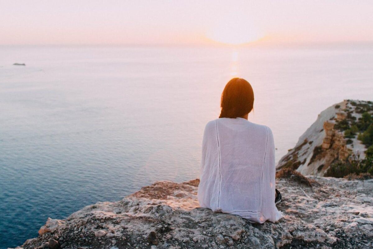 meditation i natur för mental hälsa